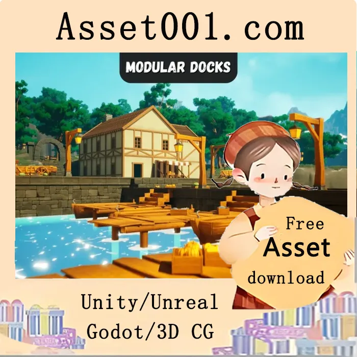 UE5专为高性能视觉打造的风格化中世纪村庄岛屿环境包|Stylized Medieval Village (Village, Stylized Village, Stylized Town) v5.7