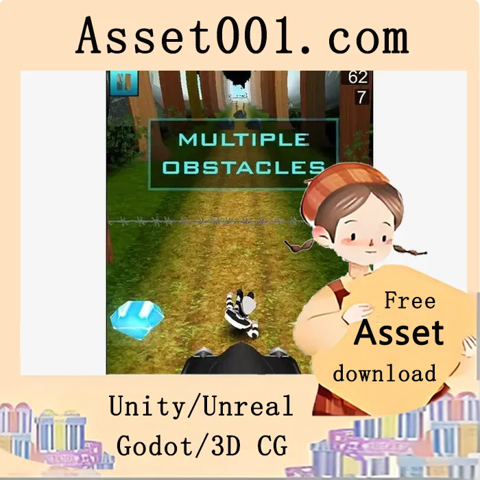 WRP 3D Infinite Endless Runner Kit v1.12