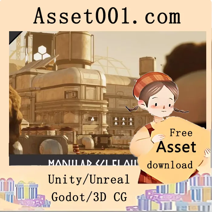 Modular Sci Fi Outpost (Sci Fi Outpost, Sci Fi Base, Sci Fi , Outpost, Base) v1.0