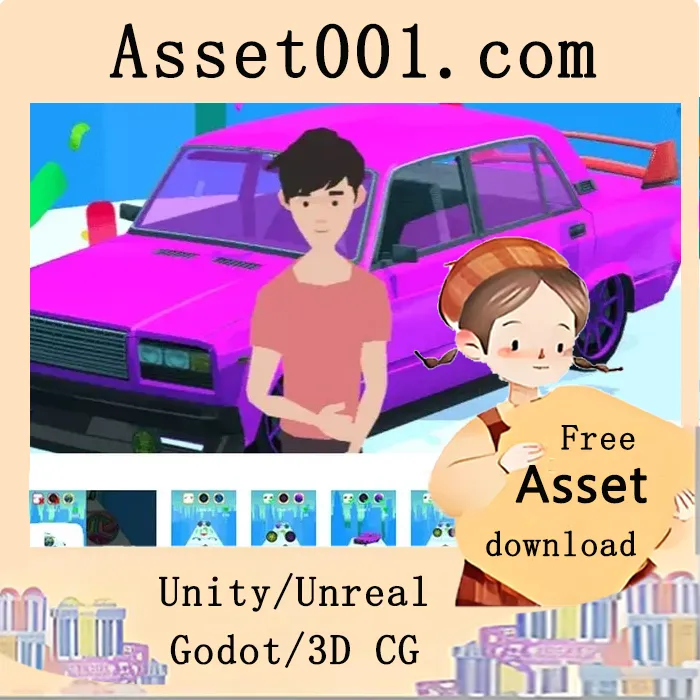 3D汽车改装战斗模板，支持Android/iOS发布，内置广告与轻松自定义|Car Modified Master 3D