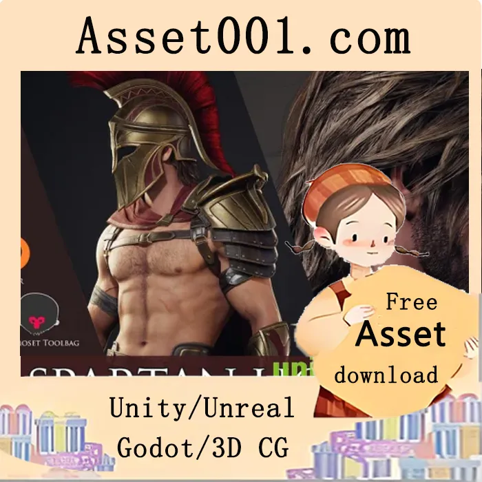 Spartan Hoplite - Game Ready v5.1+