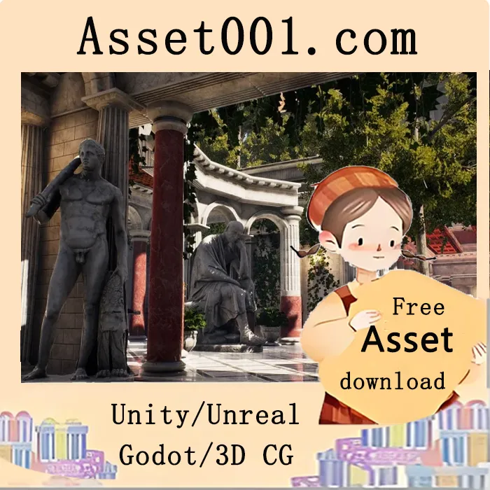 罗马宫殿、竞技场与地牢——罗马幻想模块化环境包|Roman Palace, Arena & Dungeon - Rome Fantasy Modular Kit v4.27+