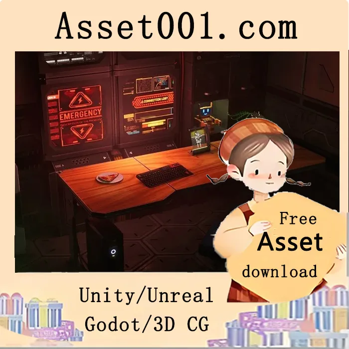 SciFi Engineer's Room Environment 5.4