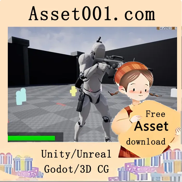 多人合作第三人称射击游戏《Multiplayer TPS Basic》（5.2+版本）|Multiplayer TPS Basic (5.2+)