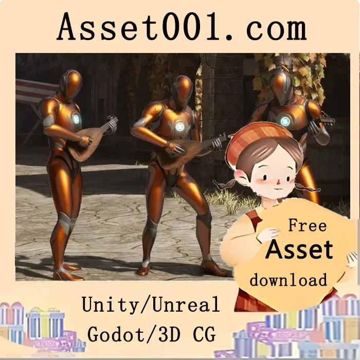 MC Play Lute Animation Pack