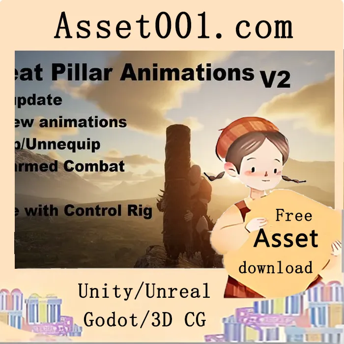Great Pillar Animset Control Rig Animations 4.27+ Great Pillar Animset Control Rig Animations 4.27+