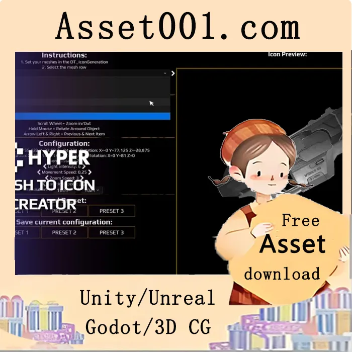 Hyper Mesh to Icon Creator v3 v5.5+