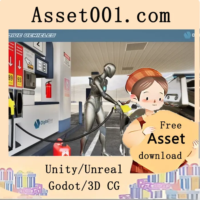 基于UE5的高级燃油系统多玩家车辆插件（5.5+）|Advanced Fuel System Multiplayer Vehicle Addon (5.5+)