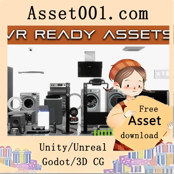 电子室内家具与工业级真实道具VR场景设计|ELECTRONIC INTERIOR - furniture, interior, vr, industrial, realistic, prop v4.21+