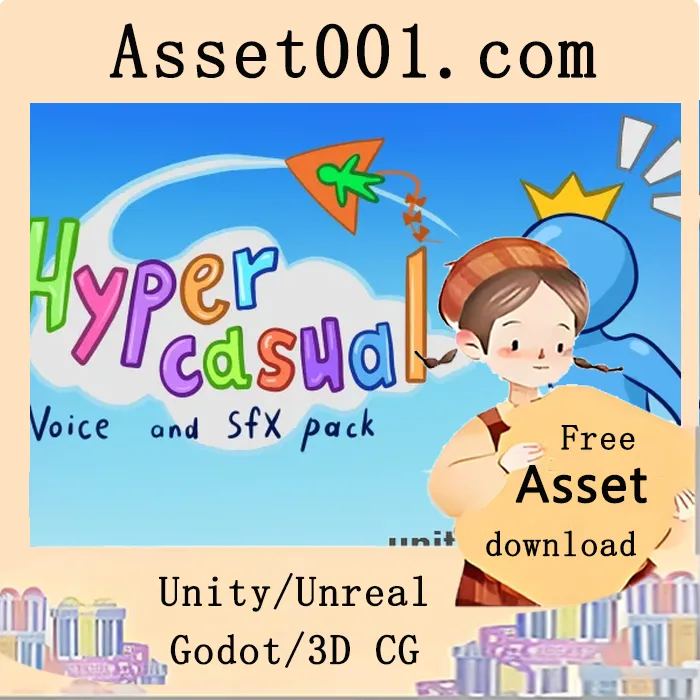 Hyper casual Voice and SFX pack v1.0 Hyper casual Voice and SFX pack v1.0