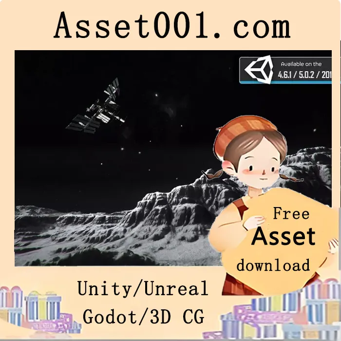 月球环境包 v2 完整资源介绍|Moon Environment v2