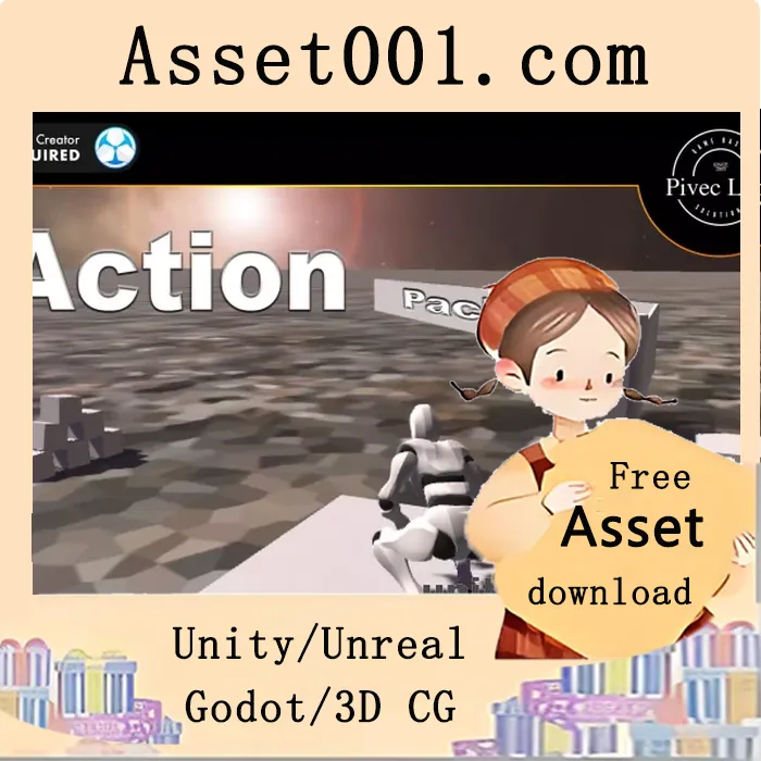 《Game Creator “时间与空间”行动包：51个无需编程的详细3D动作》|Action Pack 1 for Game Creator 1 v1.5.4