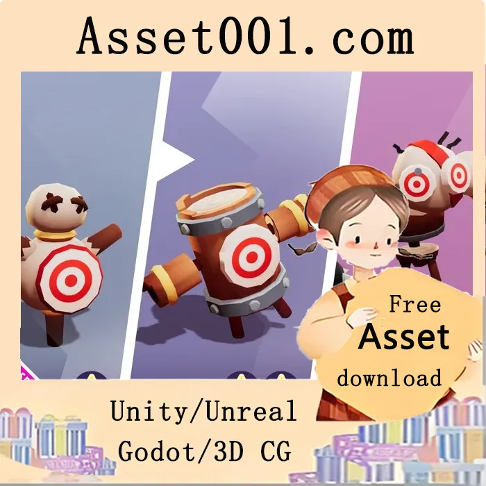 Target Training Dummy Evolution Pack Cute Series v1.0