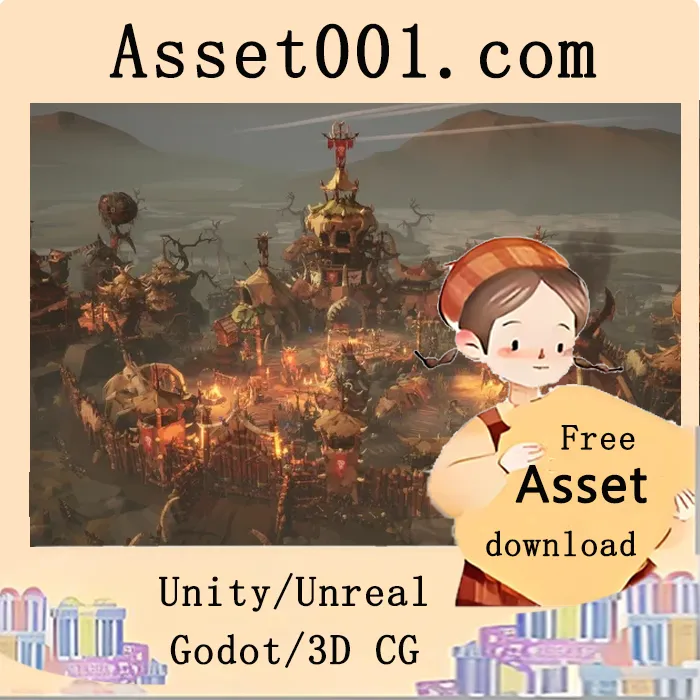 POLYGON - 奇怪战争营地5.4+：600+精美蓝图与完整建筑资源|POLYGON - Goblin War Camp 5.4+