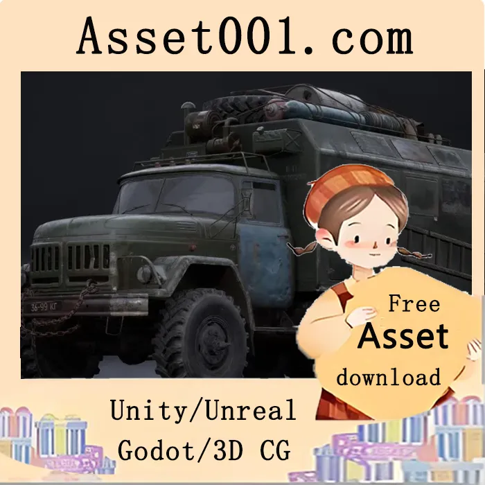 苏联ZIL系列卡车贴包：末日与旅游场景中的高还原度可驾驶卡车资源|Soviet truck Zil Pack v4.26+