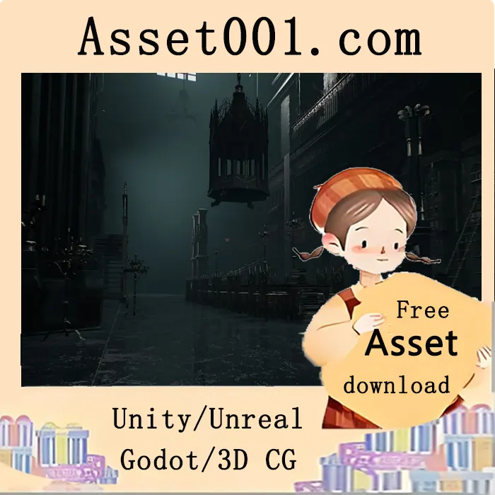 Unity资源包：神秘古籍图书馆（含35个独特模型、79种材质、232张高分辨率纹理）|Elder Library v4.27+