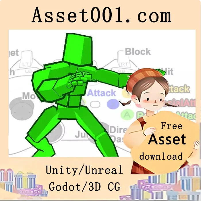 Karate Warrior Mecanim动画包 v2.6.1：支持Xbox 360手柄的完整角色控制器与根运动系统|Karate Warrior Mecanim Animation Pack v2.6.1