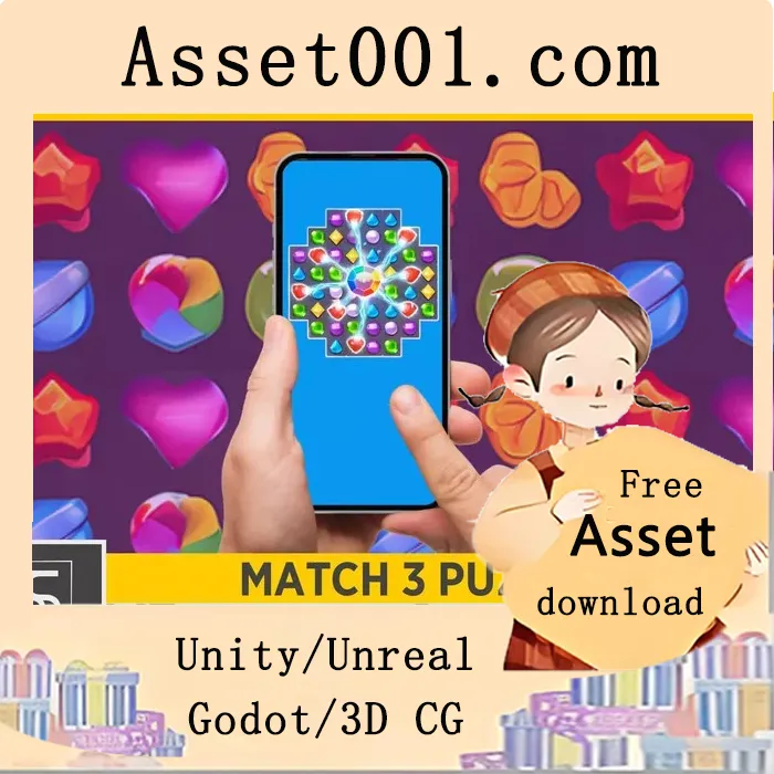 Match 3 Games Sound Effects and Music Pack v2.0