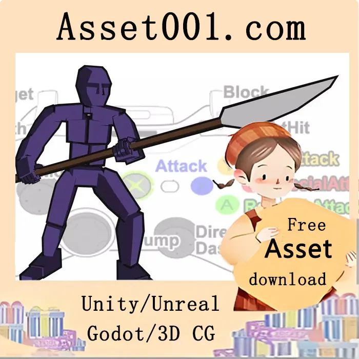 Spearman Warrior Mecanim Animation Pack v2.2.1 Spearman Warrior Mecanim Animation Pack v2.2.1