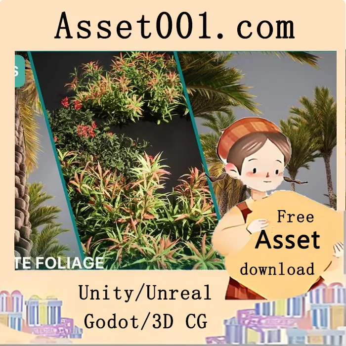 Nanite Foliage Vol3 Desert 5.1+