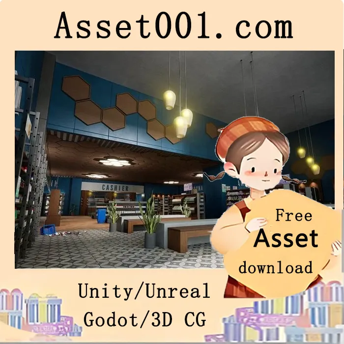 285个独特模型的药房环境场景包，支持Nanite与Lumen，高清优化，适合游戏与虚拟制片项目|Pharmacy / Drugstore Environment ( Pharmacy Medicine Chemistry Medicines Shop ) 5.5