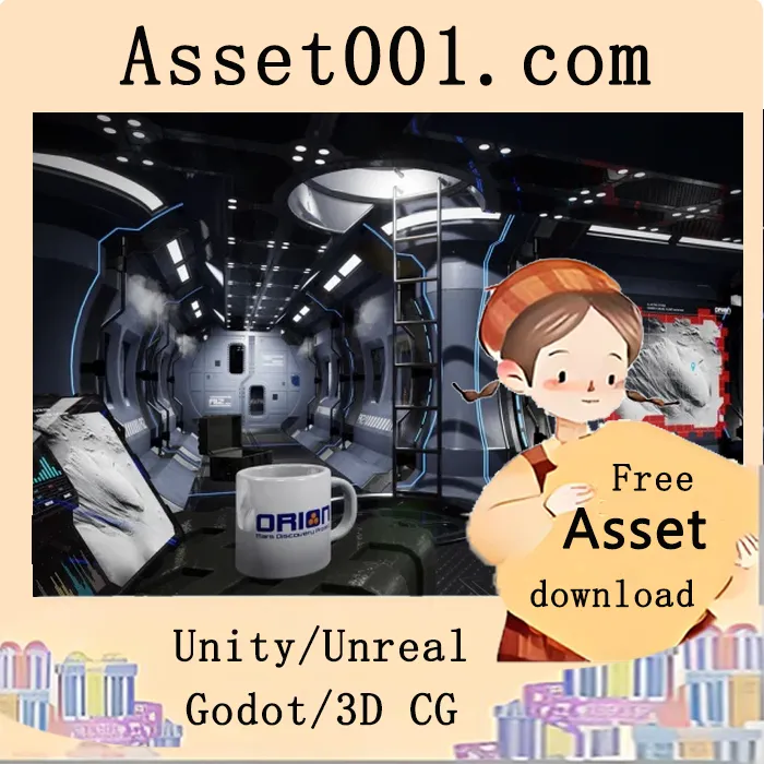 Modular Sci Fi Orion Mars Corridors v4.19+