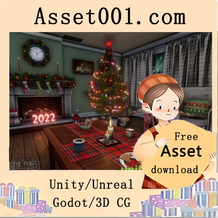 Unity圣诞与新年庆祝包：支持多种渲染管线的温馨场景资产|Christmas Pack v1.1
