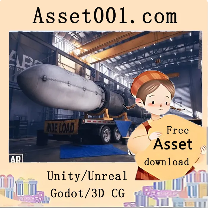 模块化仓储场景资产包：支持工业设施、工厂、机库的全流程设计与高真实感细节呈现|Modular Warehouse (Warehouse, Industrial Warehouse, Hangar, Factory, Warehouse) 5.7