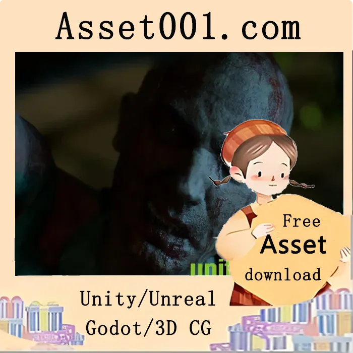 支持海量模块化变体的僵尸资源包：包含34种动画、16种残肢及多种材质与蓝图系统|Zombie - Bloated Male v5.1+