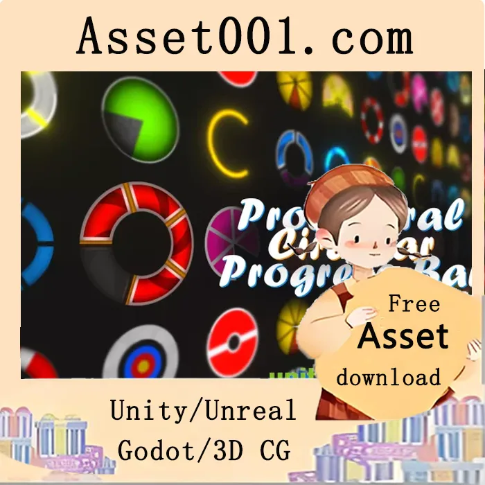 Procedural Circular Health and Progress Bars Pro v8.9.7 Procedural Circular Health and Progress Bars Pro v8.9.7