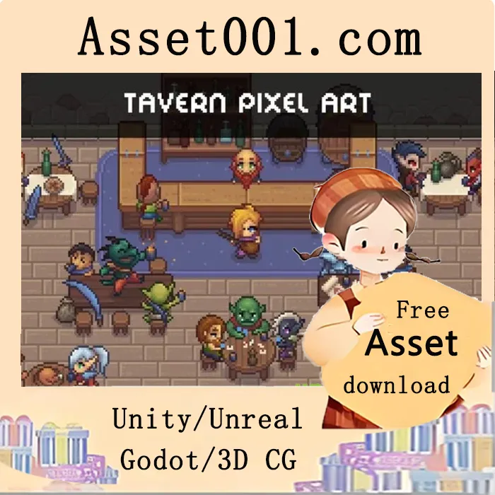 Tavern Top-Down Pixel RPG Asset Pack