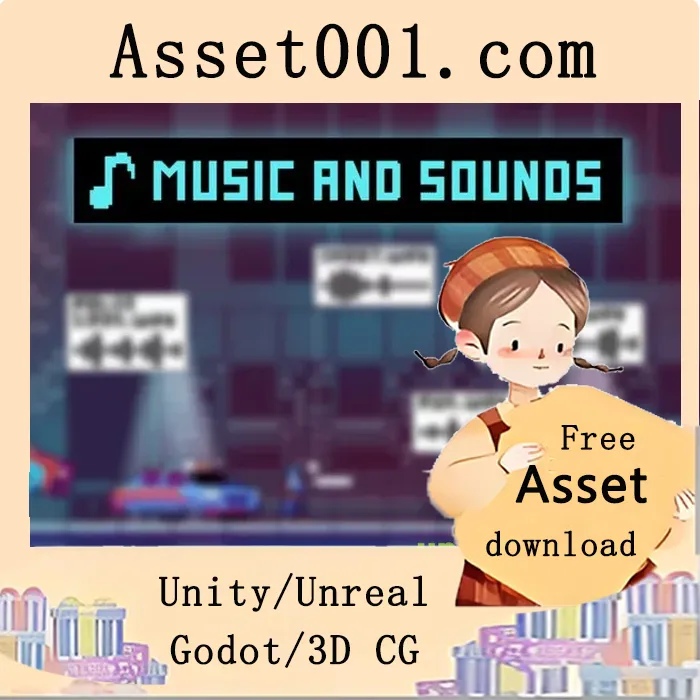 Music and Sounds for Cyberpunk Game Pack 1