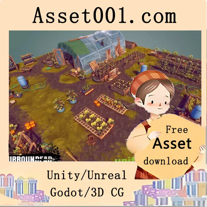 SurrounDead - 生存游戏资产包新增花园相关资源|SurrounDead - Garden v1.0.11