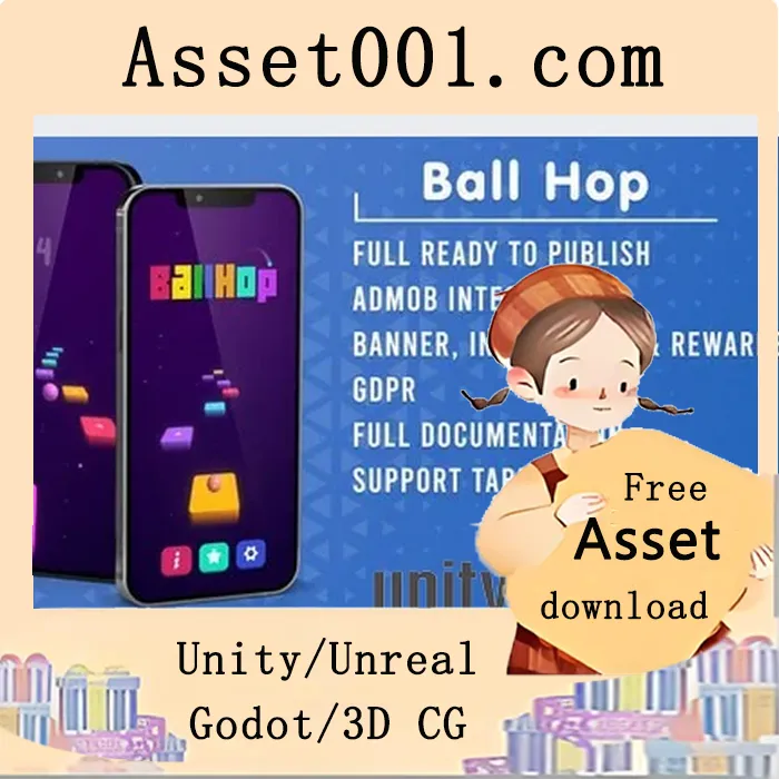 Ball Hop (Unity Game + Admob + GDPR) v1.0