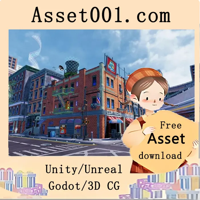 Stylized Sci-Fi Modern City v1.0 Stylized Sci-Fi Modern City v1.0