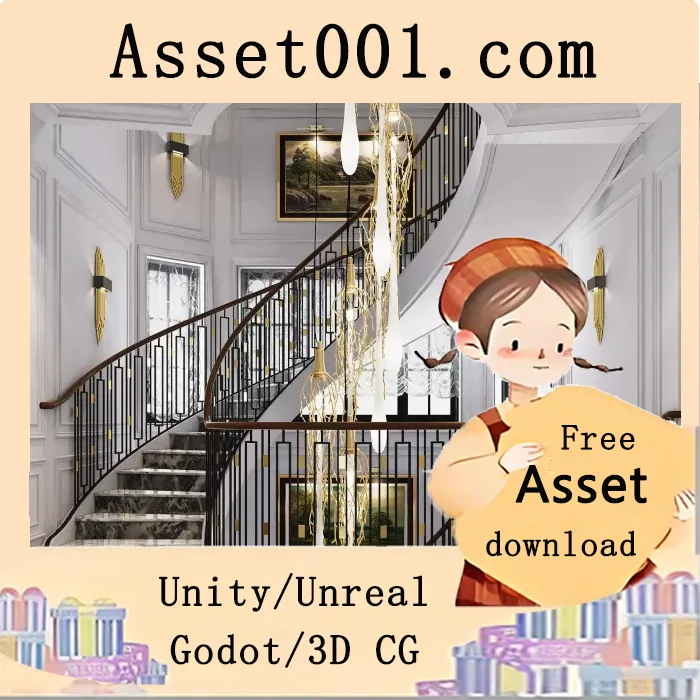 ArchVizPRO 内部场景Vol.9 HDRP豪华别墅建筑可视化项目|ArchVizPRO Interior Vol.9 HDRP v1.0