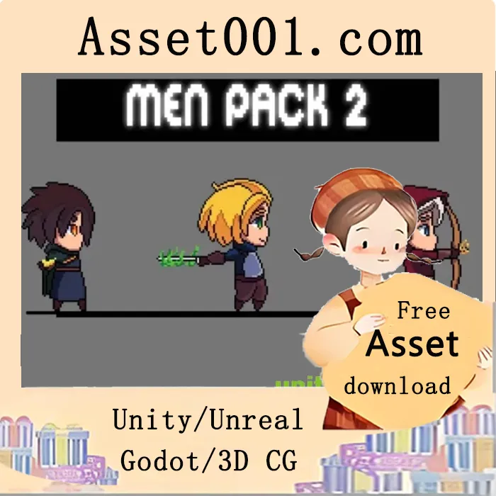 Fantasy Chibi Male Sprites Pixel Art