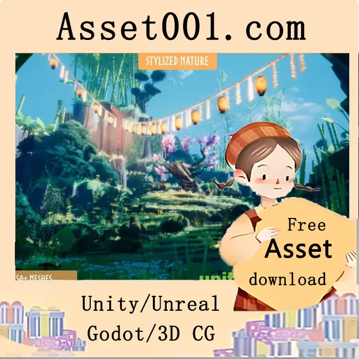 Stylized Nature (Nature, Forest, Stylized Forest, Forest Pack, Nature Pack) v1.0