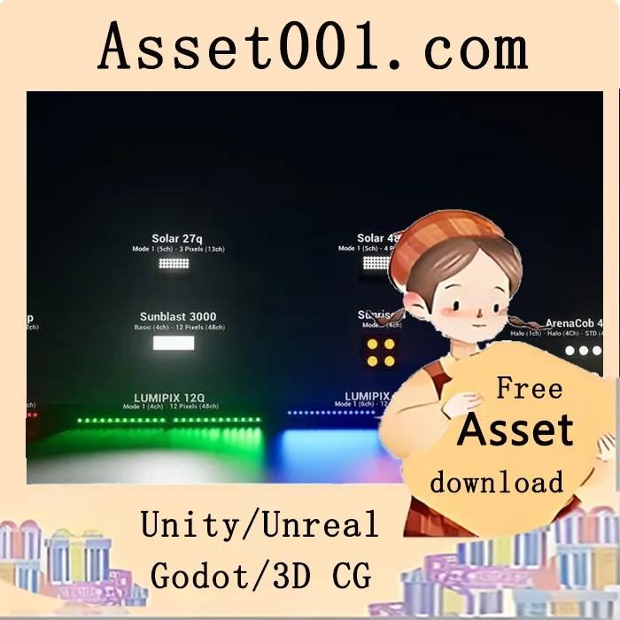 Studio Lighting Kit - Vol. 3 (DMX) 4.27+