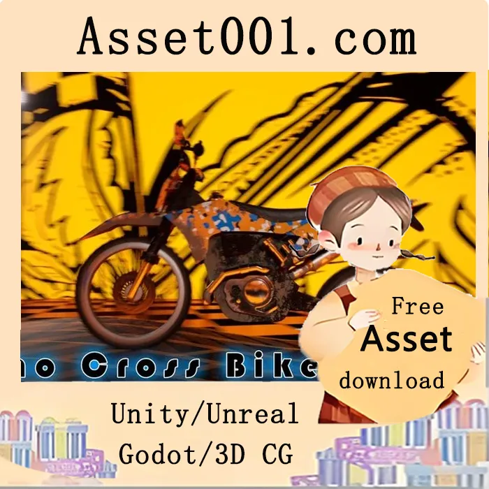 Unity引擎 cinematic自行车 rig 5.4-5.5解决方案：告别物理模拟，实现高效影视级骑行动画|Cinematic Bike Rig 5.4-5.5