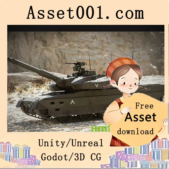 Type 10日本坦克高级蓝图详解：含音效与粒子效果|Type 10 Japanese Battle Tank - Advanced Tank Blueprint v4.25+