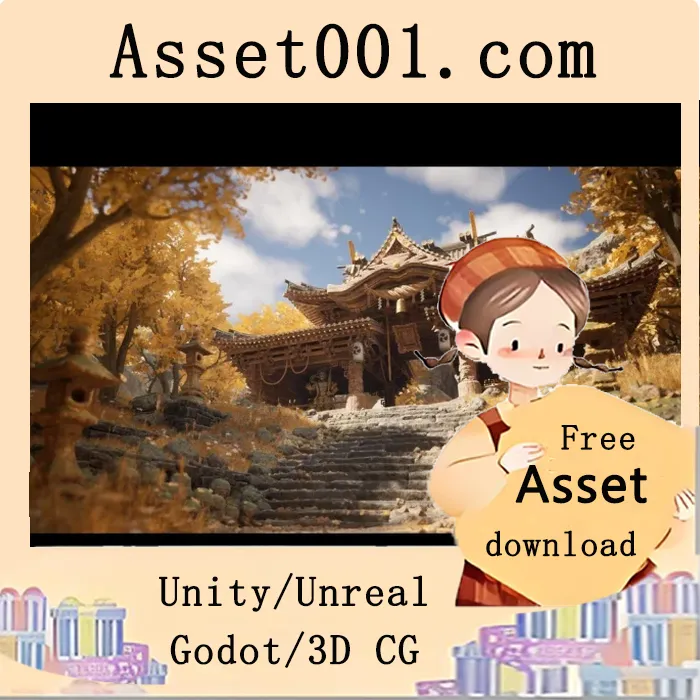 日本神社庙宇环境包功能概览|Mountain Temple (Japanese Temple, Ancient Temple, Temple Shrine, Feudal Japan) v5.5+