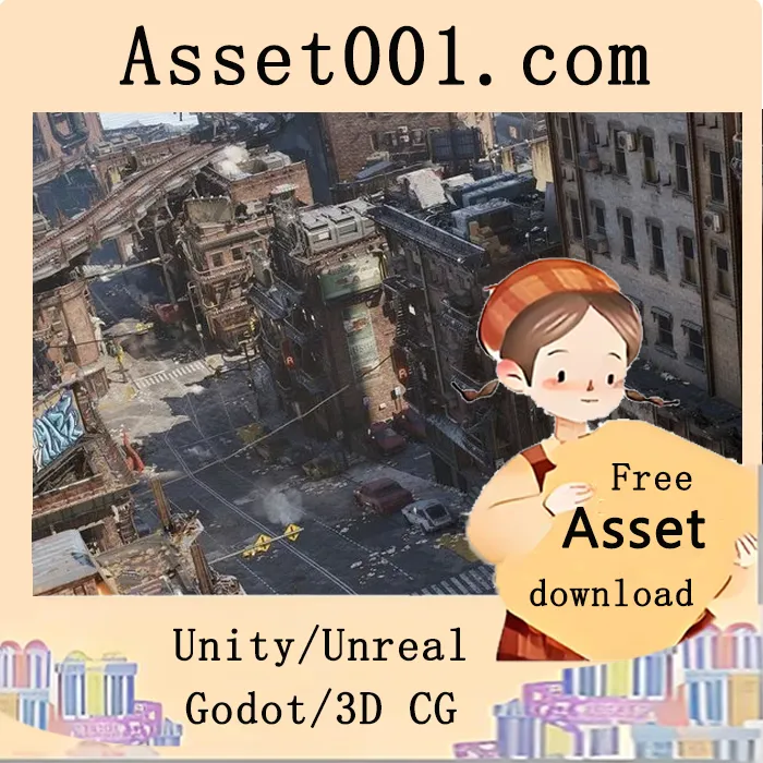 The Projects - 模块化城市包：基于20世纪美国复古未来主义风格的AAA级城市环境创建解决方案|The Projects - Modular City Pack - Nanite