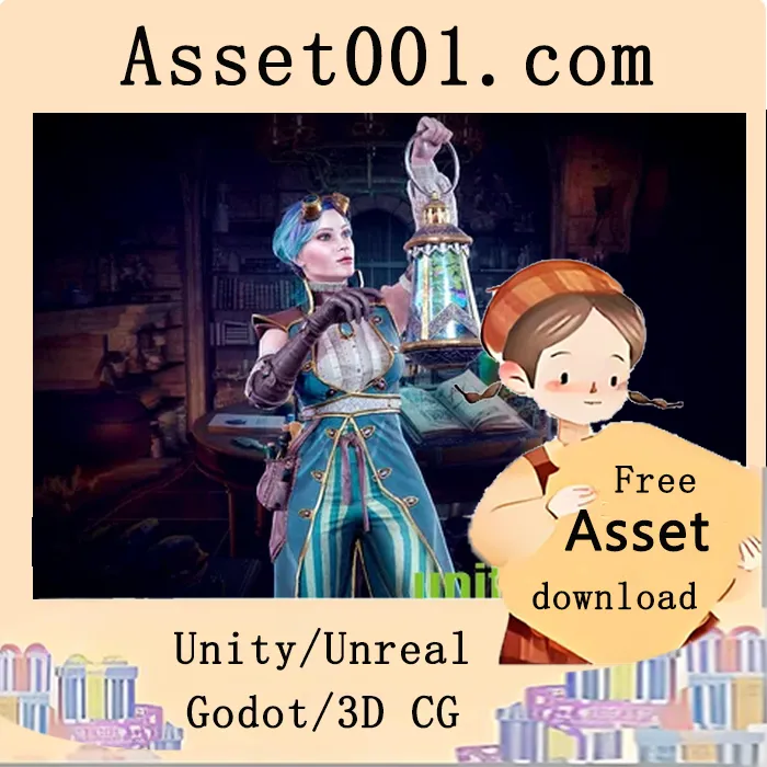 Unity NPC角色包：模块化角色与面部融合形状完整版|Full NPC pack v5.1+