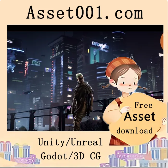 赛博朋克Gigapack：包含2000+独特模型的完整赛博世界资源包|Cyberpunk Gigapack ( Modular Environment/ Characters/ Vehicles/ Weapons ) v5.1+