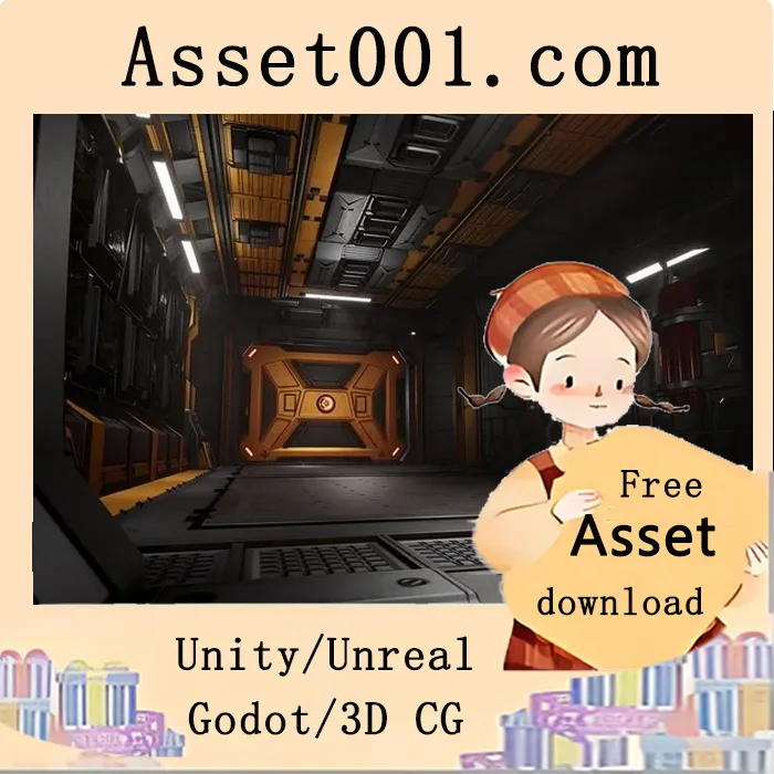 Modular Sci-Fi Environment: Engineer