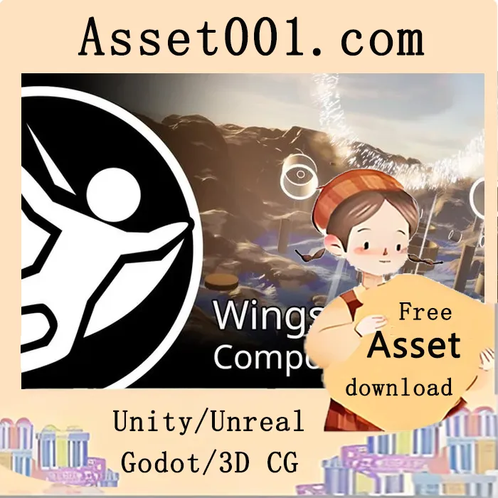 Unity/Unreal 引入翅膀装具飞行组件，实现基于物理的滑翔系统|Wingsuit Glide Component 5.2