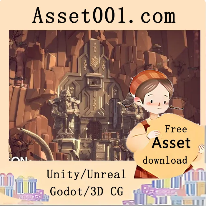 POLYGON - Dungeon Realms - 可模组 dungeon 套件 4.27+ 包含超1118个详细模型|POLYGON - Dungeon Realms - Modular Dungeon Kit 4.27+