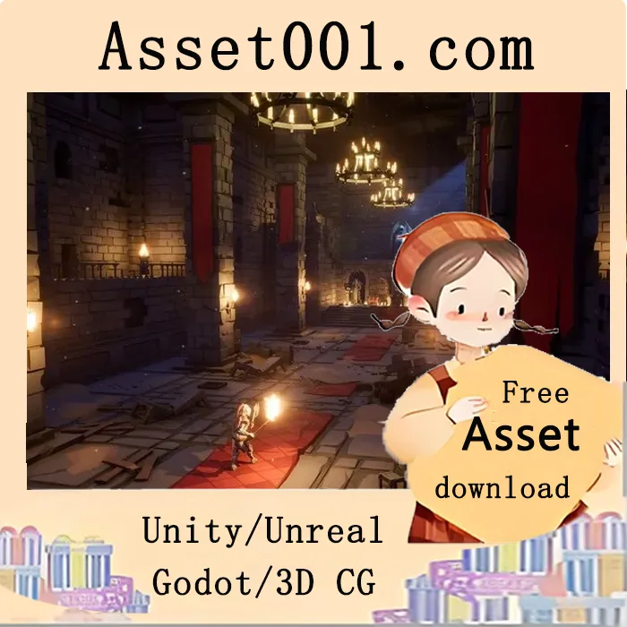 低多边形幻想风格 dungeon 资产包：770个独特资产与73种武器装备|POLYGON - Dungeon Pack - Kitbash modular dungeons 4.27+