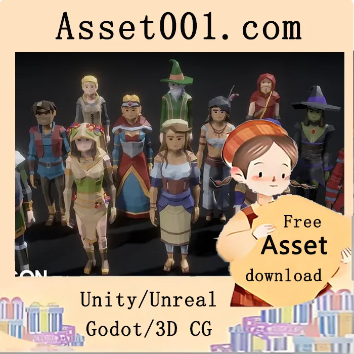 POLYGON Fantasy Characters 4.27+